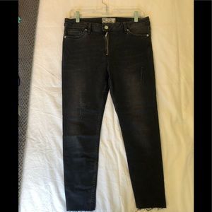 Free People Distressed Skinny Jeans